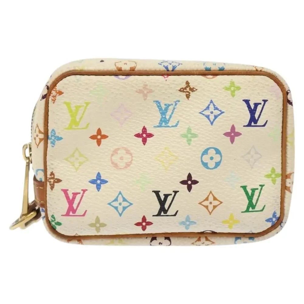 Louis Vuitton Monogram Multicolor Trousse Wapity White Pouch